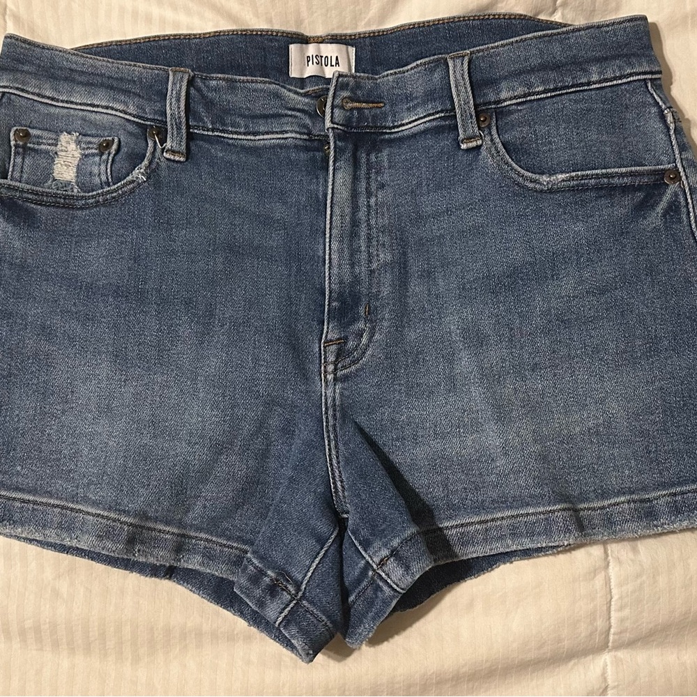 Pistola Classic Blue Jean Shorts